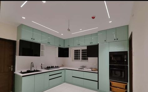 False ceiling design Kitchen Profile Light, Profile Light, Pop Ceiling, Pop Ceiling Design, Indian Home Design, False Ceiling Design, Indian Home, False Ceiling, Ceiling Design