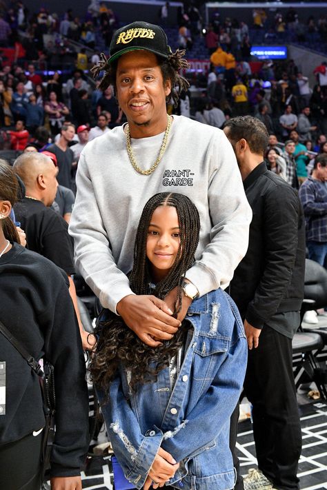 Father and Daughter Watch The Los Angeles Clippers vs. The Lakers in 2020 Jay Z Blue, Beyonce Family, Blue Ivy Carter, Trinidad James, Ace Hood, Carter Family, Mrs Carter, Jessie J, Beyonce And Jay Z