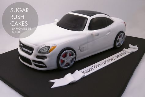 Mercedes Benz cakeRef :5242 Read more Mercedes Benz Cake Ideas, Car Cake Topper Printable, Mercedes Benz Cake, Mercedes Torte, Mechanics Birthday Cake, Car Cakes For Men, Mechanics Birthday, Bmw Cake, Cars Cake Design