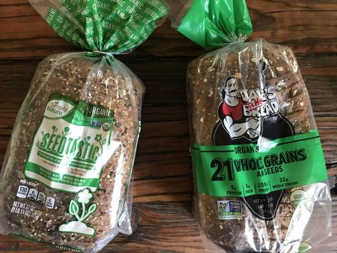 Aldi Seedtastic Bread Versus Dave's Killer Bread - Comparison | Kitchn Bread Clip, Organic Bread, Bread Packaging, How To Store Bread, Bread Storage, Media Relations, Bread Bags, Popular Kitchens, Smoker Recipes