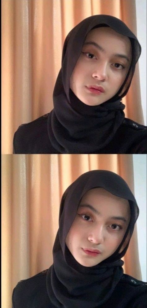 Foto Cewek Hijab Aesthetic, Hijab Aesthetic, Hijabi Aesthetic, Casual Hijab Outfit, Pretty Bedroom, Hijab Chic, Nails Short, Hijab Tutorial, Beautiful Hijab