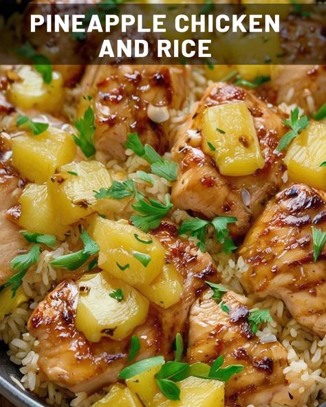 Crockpot Pineapple Chicken And Rice, Honey Dijon Sauce, Pineapple Chicken And Rice, Chicken And Rice Dinner, Dijon Sauce, Chicken And Rice Recipe, Chicken Dinner Recipe, Rice Recipes For Dinner, Yummy Chicken