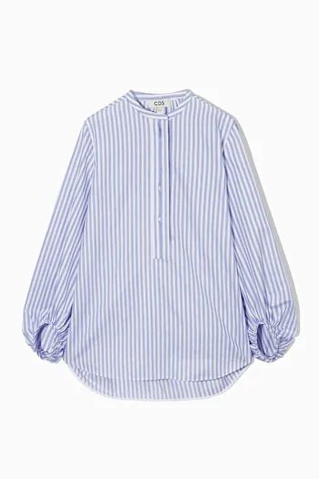 COS Icons - Shop Women's Leni Klum, Striped Shirts, Denim Trench Coat, Ankle Length Jeans, Denim Blazer, Denim Blouse, Cropped Tops, Striped Long Sleeve Shirt, Cotton Blouse