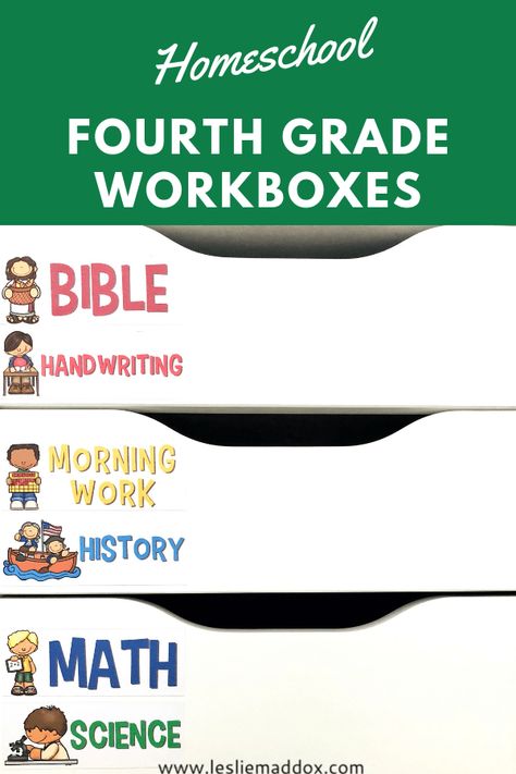 Homeschool Workboxes for Fourth Grade - Leslie Maddox Workboxes Homeschool, Homeschool Workboxes, Workbox System, Homeschooling Room, All About Spelling, Spelling Practice, Homeschool Inspiration, How To Start Homeschooling, Homeschool Classroom