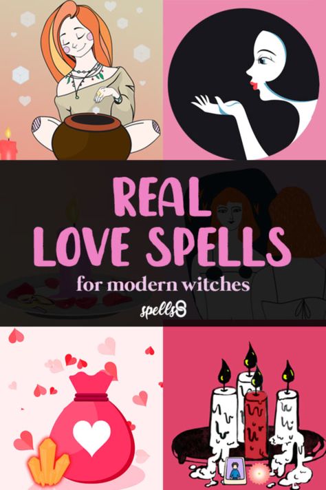 Real Love Spells for Modern Witches! 17 Spells That Work – Spells8 Simple Love Spells That Work, Fall In Love Spell, Love Spells That Work Immediately, Simple Love Spells, Love Binding Spell, Fall In Love With Me, Cast A Love Spell, Free Love Spells, Spells That Actually Work