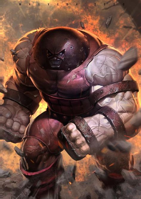 Juggernaut Marvel, X Men Comics, Xman Marvel, Marvel Comics Artwork, Marvel And Dc Characters, Comic Villains, Marvel Characters Art, Marvel Artwork, Comic Book Artwork