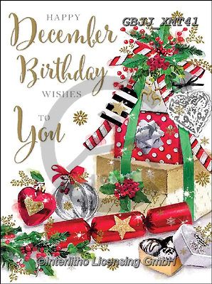 December Birthday Wishes, Happy December Birthday, Happy Birthday Gif Images, Birthday Clip Art, Card House, Birthday Clip, Birthday Verses, Law Christmas, Happy New Year Gif