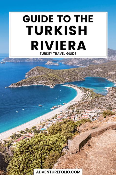 Turkish Riviera: Guide to Turkey’s Turquoise Coast Turquoise Coast Turkey, Turkey Coast, Travel To Turkey, Turkish Riviera, Turkey Beach, Trip To Turkey, Beautiful Coastline, Turkey Vacation, Dreamy Destinations