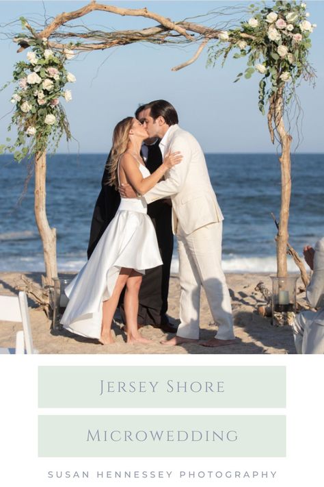 New Jersey Beach Wedding, Jersey Shore Wedding, New Jersey Shore, New Jersey Beaches, Wedding Picture Poses, Wedding Info, South Jersey, Small Intimate Wedding, Nj Weddings