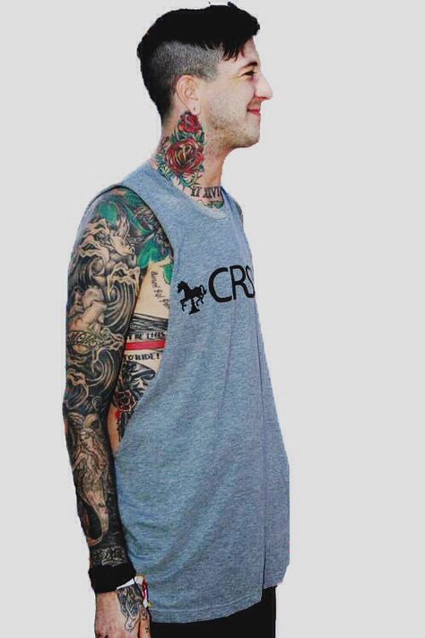 Austin<3 Tattoos Creepy, Austin Carlile, Summer Craft, Sleeping With Sirens, Black Parade, Falling In Reverse, Of Mice And Men, A Day To Remember, Black Veil Brides