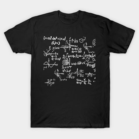 Math Homework - Science Teacher Gift - T-Shirt | TeePublic Math T Shirt, Physics Formulas, Science Teacher Gifts, 90s Girl, Notebook Printing, Math Homework, Science Teacher, Teacher Gift, Homework