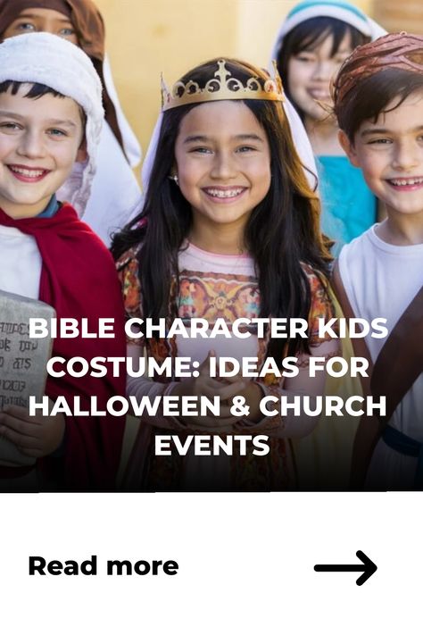 Children dressed in Bible character costumes smiling at an event. Bible Character Costumes Kids, Bible Character Costumes, Kids Costume Ideas, Joseph Costume, Shepherd Costume, Biblical Costumes, Costume Ideas For Halloween, Fancy Dress Competition, Competitions For Kids