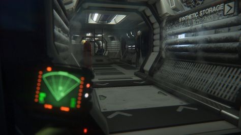 Alien Isolation Sci Fi Rooms, Scifi Corridor, Space Station Interior, Ship Interior, Alien Movies, Game Art Environment, Sci Fi Background, Games For Pc, Art Environment