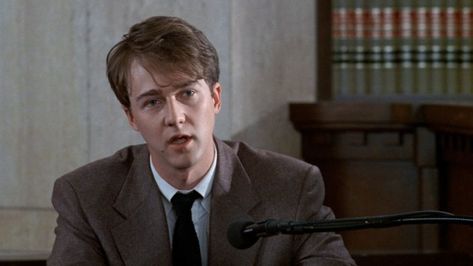 Edward Norton 90s, Edward Norton Movies, Ed Norton, Witness For The Prosecution, Primal Fear, The Stranger Movie, Edward Norton, Movie Plot, Girl Dinner