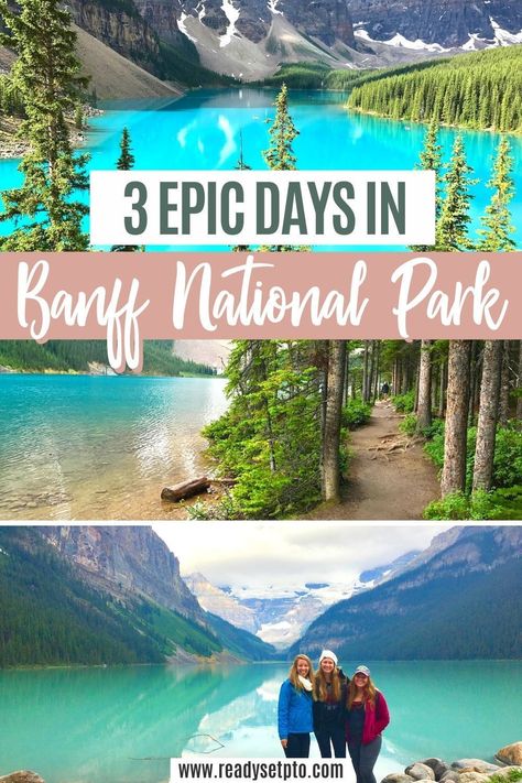 Banff Bucket List, Things To Do In Banff National Park, Banff Vacation Itinerary, 4 Day Banff Itinerary, Best Of Canada, Louise Lake Canada, Montana Canada Road Trip, Banf National Park, Visiting Banff National Park