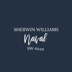 Sw Naval, Naval Sherwin Williams, Sherwin Williams Naval, Island Cabinet, Interior Paint Colors Schemes, Dresser Nightstand, Small Foyer, Navy Paint, Hangout Room