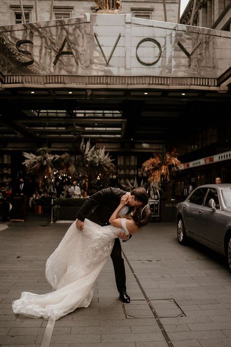 Black Tie Wedding Reception, The Savoy London, Savoy London, Wedding London, Wedding Cake Servings, Pronovias Bridal, Petal Confetti, Buttercream Wedding Cake, Coral Flowers