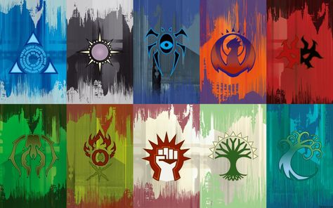 1920x1200 Magic The Gathering - Guilds of Ravnica Wallpaper Background Image. View, download, comment, and rate - Wallpaper Abyss Clan Symbols, Magic Background, Magic: The Gathering, Mtg Cards, Warriors Illustration, Mtg Art, Element Symbols, Cards Game, Magic Symbols