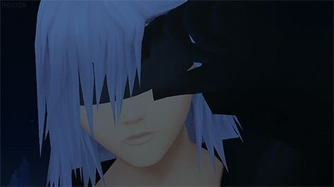 Love this scene! His eyes are so beautiful! 😍😍 Kingdom Hearts Pfp Gif, Riku Blindfold, Riku Kingdom Hearts Gif, Kh2 Riku, Riku Kingdom Hearts Icon, Riku Kingdom Hearts 2, Kingdom Hearts Gif, Kingdom Hearts Riku, Kingdom Hearts 1