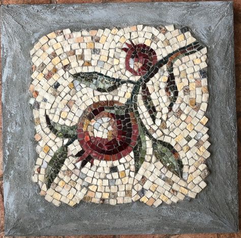 Mosaic Roman, Roman Mosaic Art, Ancient Mosaic, Italian Mosaic, Roman Mosaic, Floral Mosaic, Mosaic Art Projects, Mosaic Tile Art, Glass Mosaic Art