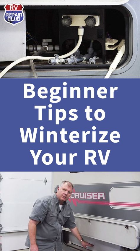 Rv Winterizing, Camper Maintenance, Camper Repair, Rv Camping Checklist, Rv Camping Tips, Rv Travel Trailers, Travel Trailer Camping, Rv Repair, Rv Maintenance