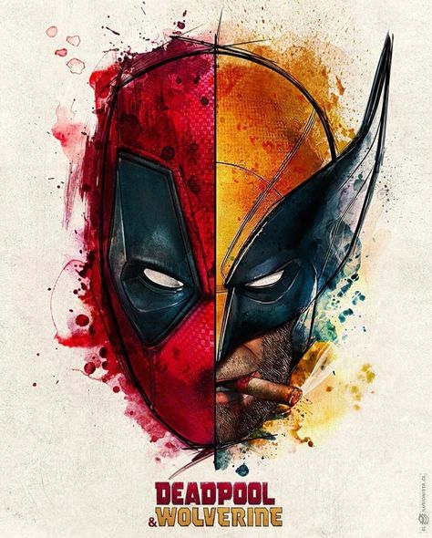 Avengers Crafts, Wolverine Tattoo, Wolverine Comic Art, Wolverine Deadpool, Xmen Art, Deadpool Art, Wolverine Comic, Deadpool And Wolverine, Deadpool Wallpaper