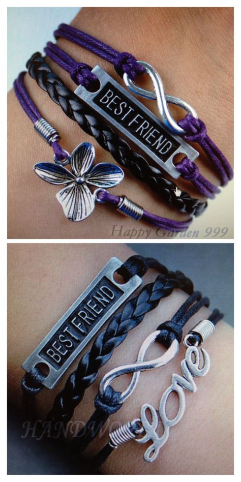 Friendship bracelets Friendship Bands Friends, Diy Friendship Bracelets Easy, Friendship Bracelets Easy, Friend Jewelry, Friendship Bracelets Diy, Best Friend Quotes, Best Friends Forever, Friends Forever, Friends Quotes