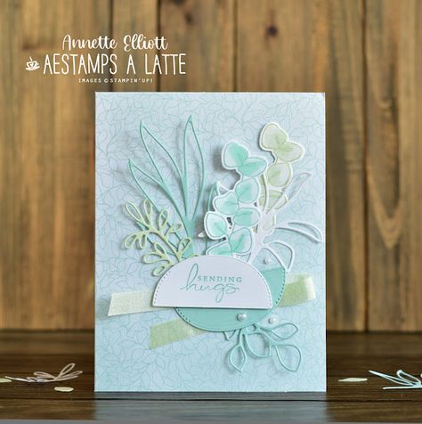 AESTAMPS A LATTE: Splendid Day Suite Splendid Day Suite, White Pool Party, Pastel Color Theme, White Pool, Card Making Templates, Join My Team, Nature Card, Iridescent Pearl, Free Cards