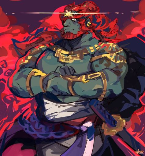 Demon King Ganondorf, Wild Book, Tears Of The Kingdom, Nintendo Art, Zelda Art, Grey Art, Figure Drawing Reference, Demon King, Human Art