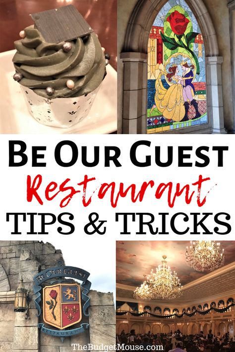 Disney World On A Budget, Be Our Guest Restaurant, Dining At Disney World, Restaurant Tips, Review Tips, Whatsapp Tricks, Disneyland Food, Disney World Vacation Planning, Disney World Restaurants