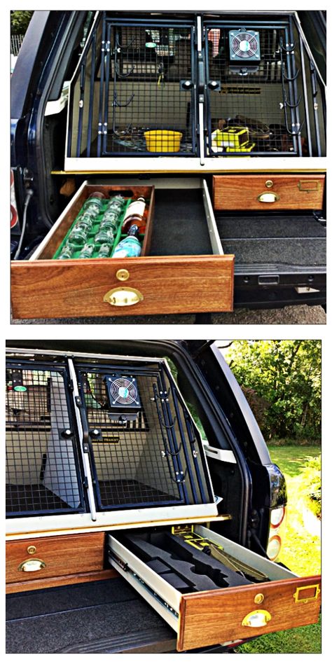 Dog Box For Truck, Suv Storage, Custom Dog Crate, Dog Transport, The New Range Rover, Dog Trailer, Overland Gear, Adventure Van, 80 Series