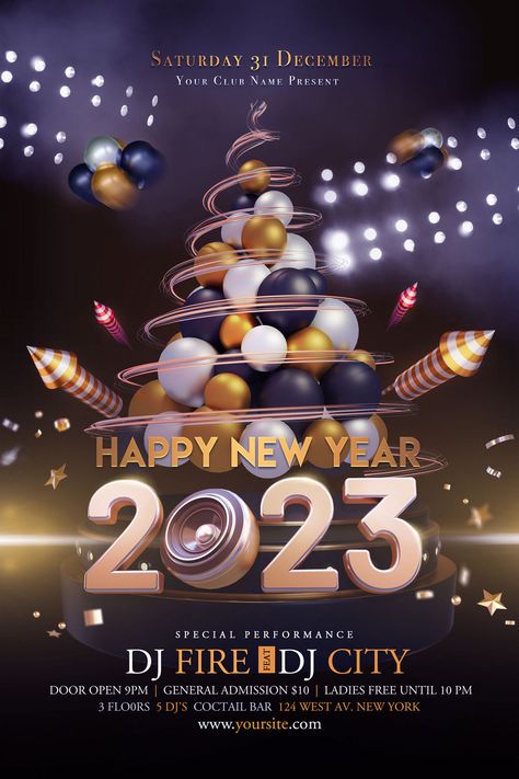 Happy New Year 2023 Poster or Flyer Template#pikbest#templates Happy New Year 2023 Design Poster, Happy New Year Flyer Design, Happy New Year Template Design, Happy New Year 2023 Poster, New Year 2023 Poster, Happy New Year 2023 Design, Happy New Year Poster Design, New Year Banner Design, Happy New Year 2023 Background