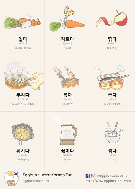 Eggbun Korean, Korean Notes, Korean Vocab, Learning Korean Grammar, Animals Tattoos, Korean Study, Learn Basic Korean, Learn Korean Alphabet, Korean Learning