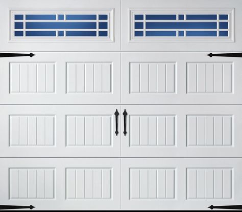 Short Panel Bead Board - Long Panel Prairie Windows Amarr Garage Doors, Unique Garage Doors, White Garage Doors, Carriage House Garage Doors, House Traditional, Garage Door Panels, Garage Door Windows, Carriage House Garage, Commercial Garage Doors