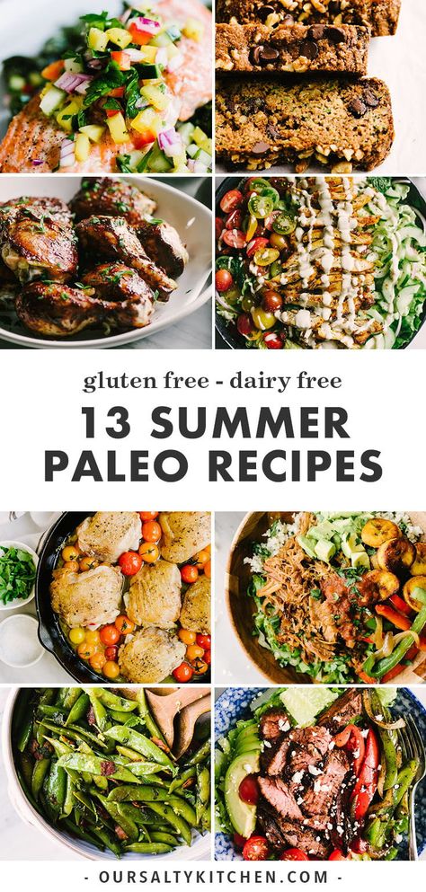 Summer Paleo Recipes, Paleo Dinner Ideas, Clean Paleo Recipes, Paleo Recipes Lunch, Paleo Meal Prep, Paleo Recipes Breakfast, Paleo Salads, Paleo Meal Plan, Paleo Crockpot