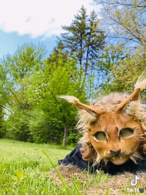 Lynx Therian Mask, Therian Mask, Therian Mask Ideas Cat, Warrior Cats Therian Mask, Linx Therian Mask, Animal Masks Diy, Therian Black Cat Mask, Brown Cat Therian Mask, Felt Animal Masks