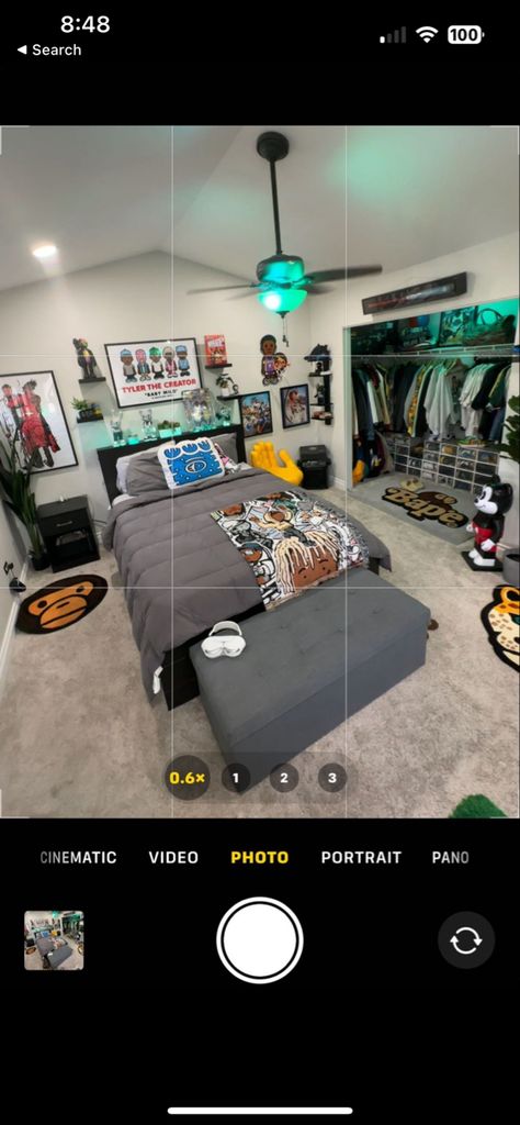 Dope Rooms, Mens Room Decor, Sneakerhead Room, Mens Bedroom Decor, Hypebeast Room, Chill Room, Dream Apartment Decor, Apartment Living Room Design, Retro Room