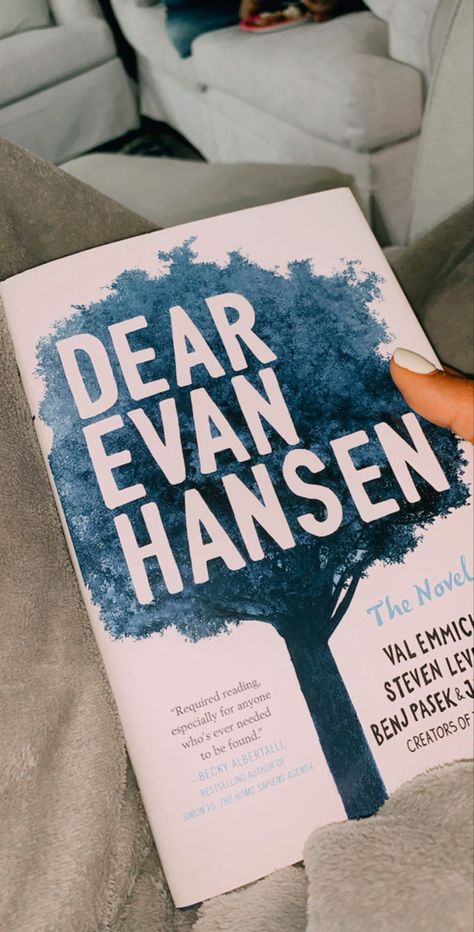 Dear Evan Hansen Book, Dear Even Hansen, Becky Albertalli, Evan Hansen, Dear Evan Hansen, Book Nook, Book Nooks, Bestselling Author, Nook