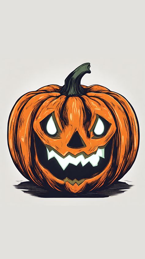 Jack O Lantern Painting, Evil Jack O Lantern, Spooky Jack O Lantern, Lantern Painting, Halloween Digital Art, Lantern Art, Trick R Treat, Cartoon Tattoos, Halloween Digital