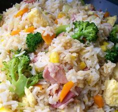 Thermomix Fried Rice - Quirky Thermomix Fried Rice, Quirky Cooking, Fried Rice Recipe, Thermomix Recipes, Wrap Recipes, Rice Recipe, Rice Dishes, Main Meals, Rice Recipes