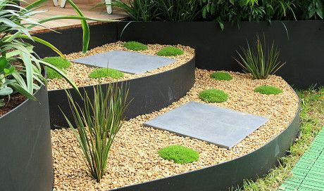 Formboss garden edging Bed Edging Ideas, Metal Lawn Edging, Cheap Garden Beds, Steel Edging Landscape, Metal Landscape Edging, Metal Garden Edging, Steel Garden Edging, Steel Edging, Metal Edging