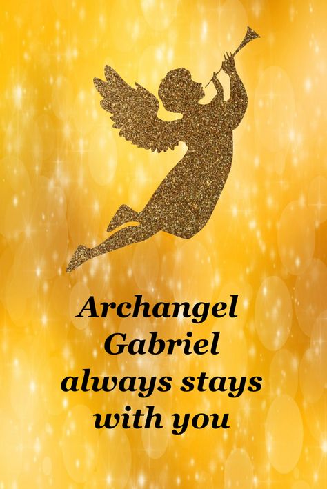 Archangel Gabriel Symbol, Arc Angels, Angels Healing, St Gabriel Archangel, All Archangels, Gabriel Archangel, Arch Angels, Messages From Heaven, Archangel Prayers