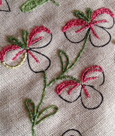 Some good examples of couching by hand ... Couching Embroidery Design Motifs, Couching Embroidery Design, Couching Embroidery, Hand Embroidery Videos, Embroidered Quilts, Embroidery Works, Embroidery Neck Designs, Hand Embroidery Flowers, Brazilian Embroidery