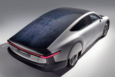 Solar Powered Cars, Solar Power Diy, Solar Car, Solar Panels For Home, Solar Electric, Charging Car, Solar Technology, Power Cars, First Car