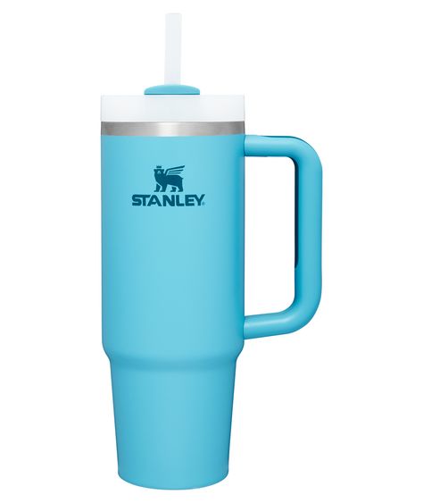 Shop Stanley insulated drinkware & gear! Quencher H2.0 Travel Tumbler lets you sip 30oz of your favorite drink through a reusable straw. 30 Oz Stanley, Hydration Challenge, Trendy Water Bottles, Preppy Stuff, Cute Water Bottles, Stanley Quencher, 9 Hours, Travel Tumbler, Birthday List