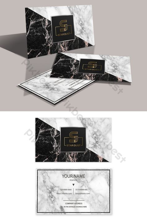 High-grade marble gilding business card#pikbest#Templates#Business card#Corporate Unique Visiting Card Ideas, Business Card Psd Free, Visit Cards, Elegant Business Cards Design, Visiting Card Templates, Social Media Business Cards, Corporate Business Card Design, Buisness Cards, Business Card Template Psd