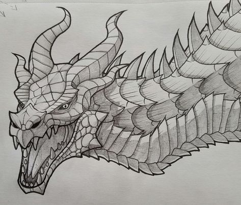 Skyrim Dragon by wingedwolf94 on DeviantArt Skyrim Items, Floral Tatoos, Skyrim Drawing, Tattoos For Women Arm, Drawing Dragons, Skyrim Dragon, Skyrim Art, Dragon Logo, Eyeball Art