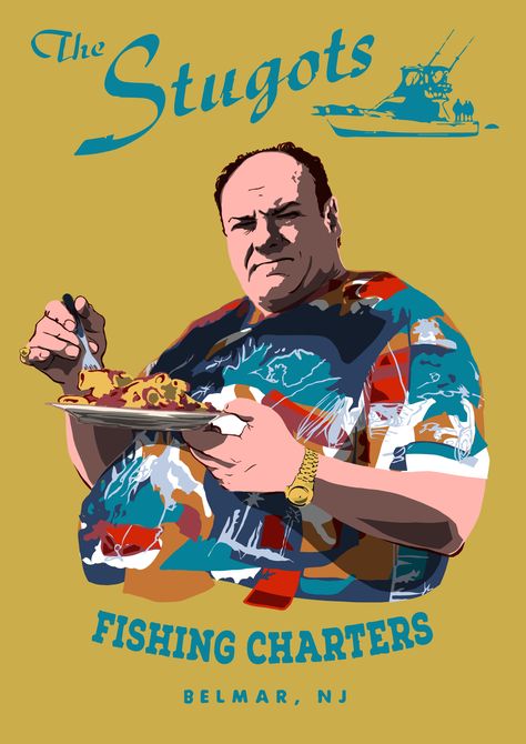 Tony Soprano Art, Sopranos Artwork, The Sopranos, Sopranos Poster, Cool Bike Helmets, Drama Masks, Singer Vehicle Design, Tony Soprano, Film Poster Design