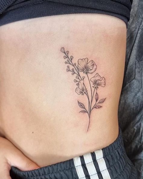 Dainty Sweet Pea Tattoo, Minimal Chrysanthemum Tattoo, Carnation And Sweet Pea Tattoo, Sweat Pea Flower Tattoo Small, Sweet Pea Fine Line Tattoo, Sweet Pea Spine Tattoo, Daisy And Sweetpea Tattoo, Sweet Pea Bouquet Tattoo, Daisy And Sweat Pea Tattoo