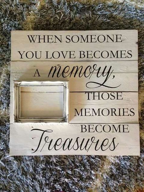 Funeral Planning, Memory Crafts, Memory Board, Memorial Signs, Pallet Signs, Memorial Service, Memorial Keepsakes, Diy Signs, Sympathy Gifts